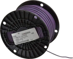 Southwire - THHN/THWN, 14 AWG, 15 Amp, 500' Long, Stranded Core, 19 Strand Building Wire - Purple, Thermoplastic Insulation - Exact Industrial Supply
