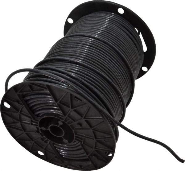 Southwire - THHN/THWN, 10 AWG, 30 Amp, 500' Long, Stranded Core, 19 Strand Building Wire - Black, Thermoplastic Insulation - Exact Industrial Supply