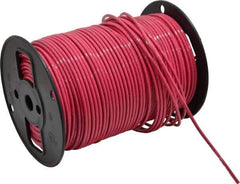 Southwire - THHN/THWN, 10 AWG, 30 Amp, 500' Long, Stranded Core, 19 Strand Building Wire - Red, Thermoplastic Insulation - Exact Industrial Supply