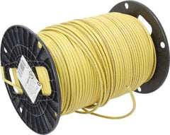 Southwire - THHN/THWN, 10 AWG, 30 Amp, 500' Long, Stranded Core, 19 Strand Building Wire - Yellow, Thermoplastic Insulation - Exact Industrial Supply