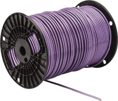 Southwire - THHN/THWN, 10 AWG, 30 Amp, 500' Long, Stranded Core, 19 Strand Building Wire - Purple, Thermoplastic Insulation - Exact Industrial Supply