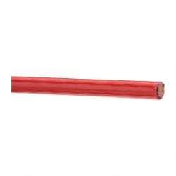 Southwire - THHN/THWN, 6 AWG, 55 Amp, 500' Long, Stranded Core, 19 Strand Building Wire - Red, Thermoplastic Insulation - Exact Industrial Supply