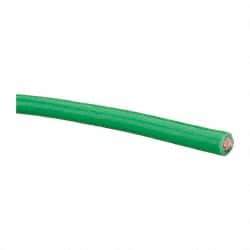 Southwire - THHN/THWN, 6 AWG, 55 Amp, 500' Long, Stranded Core, 19 Strand Building Wire - Green, Thermoplastic Insulation - Exact Industrial Supply