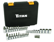 43 Piece - #54137 Master Star Bit Socket Set - Exact Industrial Supply