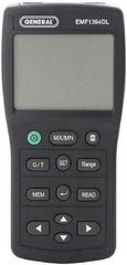 General - 2,000 Hz Max, LCD Display, EMF and ELF Meter - AAA Batteries Power Supply - Exact Industrial Supply