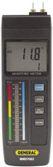 General - Moisture Analyzer - LED Display, Accurate to ±1.5% - Exact Industrial Supply