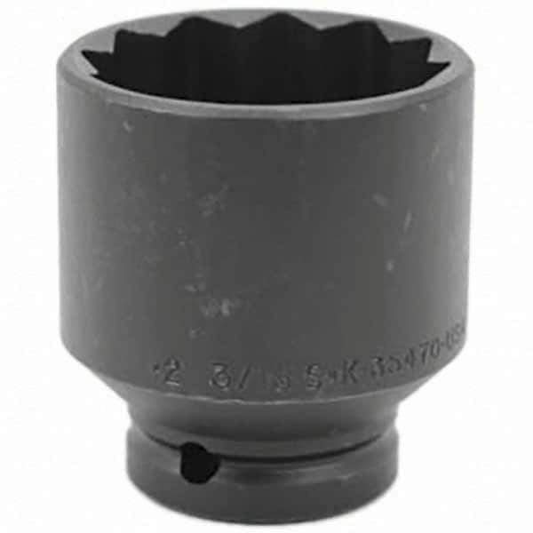 SK - Impact Socket - 3/4"DR 12PT 2-3/16" THIN WALL IMPACT SOCKET - Exact Industrial Supply