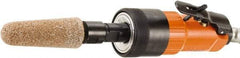 Dotco - 6mm Collet, Straight Handle, Air Straight Die Grinder - 18,000 RPM, Front Exhaust, 38 CFM, 0.9 hp, 90 psi, 6.3mm Inlet - Exact Industrial Supply