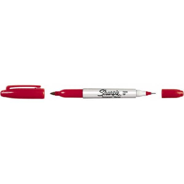 Sharpie - Red Permanent Marker - Exact Industrial Supply