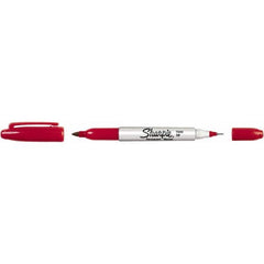 Sharpie - Red Permanent Marker - Exact Industrial Supply