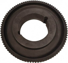Continental ContiTech - 40 Tooth, 138" Inside x 175.45" Outside Diam, Synchronous Belt Drive Sprocket Timing Belt Pulley - 1.457" Belt Width, 14" Pitch Diam, Cast Iron, 2517TL Bushing - Exact Industrial Supply