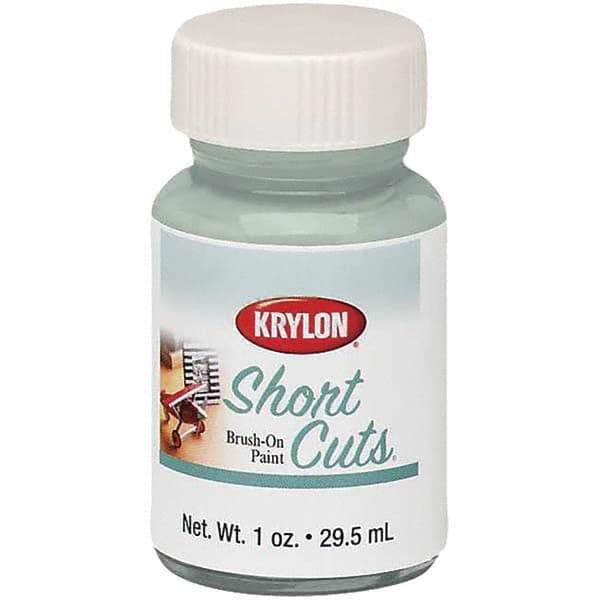 Krylon - 1 oz Chrome Metallic Finish Paint - Brush-On, Direct to Metal, 763 gL VOC Compliance - Exact Industrial Supply