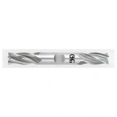 1 x 1 x 1-7/8 x 6-3/8 4 Fl HSS-CO Square Non-Center Cutting End Mill -  Bright - Exact Industrial Supply