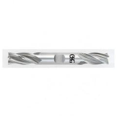 1 x 1 x 1-7/8 x 6-3/8 4 Fl HSS-CO Square Non-Center Cutting End Mill -  Bright - Exact Industrial Supply