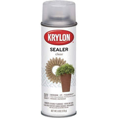 Krylon - Clear, Gloss, Protective Coating Spray Paint - 6 oz Container - Exact Industrial Supply