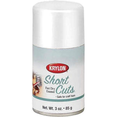 Krylon - White, Gloss, Enamel Spray Paint - 3 oz Container - Exact Industrial Supply