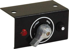 Buyers Products - 3 Position, 50 Amp, Automotive Rotary Switch - On-Off-On Sequence, 1 Switch, Black - Exact Industrial Supply