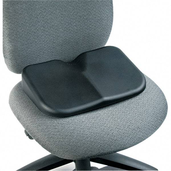 Safco - Black Seat Cushion - For Office Chairs, Car Seat & Home Use - Exact Industrial Supply