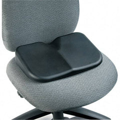 Safco - Black Seat Cushion - For Office Chairs, Car Seat & Home Use - Exact Industrial Supply