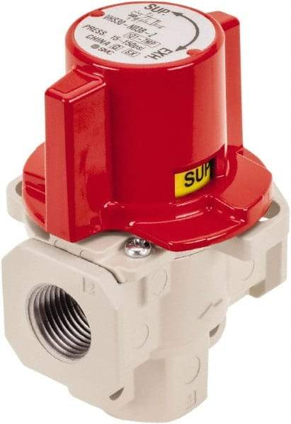 SMC PNEUMATICS - Manually Operated Valves   Valve Type: Lock-Out Valve    Actuator Type: Handle - Exact Industrial Supply