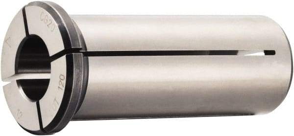 Sandvik Coromant - 14mm ID x 20mm OD, 63/64" Head Diam, Slotted Hydraulic Chuck Sleeve - Steel, 1.9685" Length Under Head, Through Coolant - Exact Industrial Supply