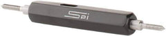 SPI - M1.8x0.35, Class 6H, Double End Plug Thread Go/No Go Gage - Handle Included - Exact Industrial Supply