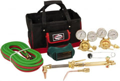 Lincoln Electric - Oxygen/Acetylene Torch Kits Type: American Classic - Cutting, Welding & Heating Outfit Maximum Cutting: 1 (Inch) - Exact Industrial Supply