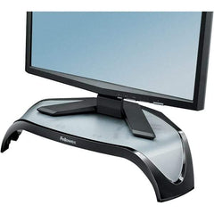 FELLOWES - Black Monitor Riser - Use with Monitor - Exact Industrial Supply