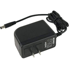 Brother - Black AC Adapter - Use with Brother PT-E300, PT-E500, PT-E550W, PT-H300, PT-H300LI, PT-H500LI, PT-P700, PT-P750W - Exact Industrial Supply