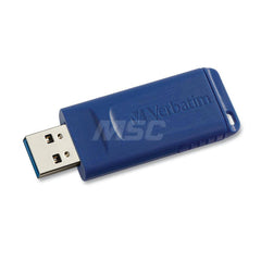 Verbatim - Office Machine Supplies & Accessories; Office Machine/Equipment Accessory Type: Flash Drive ; For Use With: Windows XP Vista & 7 & Higher; Mac OS X 10.1 & Higher; Linux kernel 2.6 & Higher ; Storage Capacity: 16GB ; Color: Blue - Exact Industrial Supply