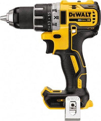 DeWALT - 20 Volt 1/2" Chuck Mid-Handle Cordless Drill - 0-500 & 0-2000 RPM, Keyless Chuck, Reversible, Lithium-Ion Batteries Not Included - Exact Industrial Supply