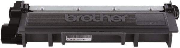 Brother - Black Toner Cartridge - Use with Brother DCP-L2520DW, L2540DW, HL-L2300D, L2305W, L2320D, L2340DW, L2360DW, L2380DW, MFC-L2680W, L2700DW, L2705DW, L2707DW, L2720DW, L2740DW - Exact Industrial Supply