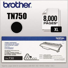 Brother - Black Toner Cartridge - Use with Brother DCP-8110DN, 8150DN, 8155DN, HL-5440D, 5450DN, 5470DW, 5470DWT, 6180DW, 6180DWT, MFC-8510DN, 8710DW, 8810DW, 8910DW, 8950DW, 8950DWT - Exact Industrial Supply