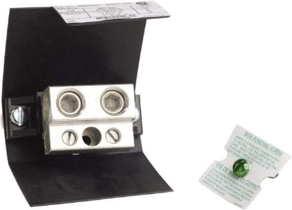 Square D - Circuit Breaker Neutral Assembly - 4, 14-1/0 AWG - Exact Industrial Supply