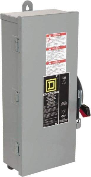 Square D - Circuit Breaker Enclosure - Use with 15-100A FAL/FHL/FCL Circuit Breaker - Exact Industrial Supply