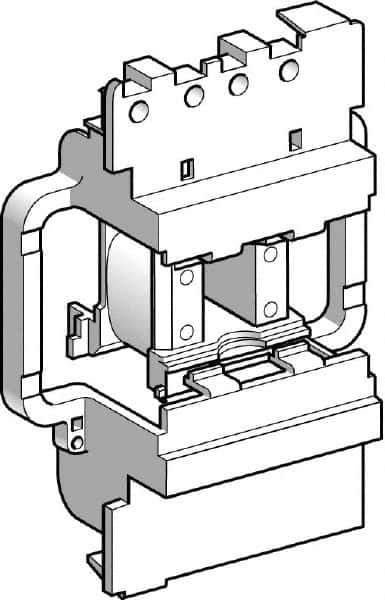 Schneider Electric - 115 to 150 Amp, Contactor Coil - For Use with LC1D115, LC1D150 and TeSys D - Exact Industrial Supply