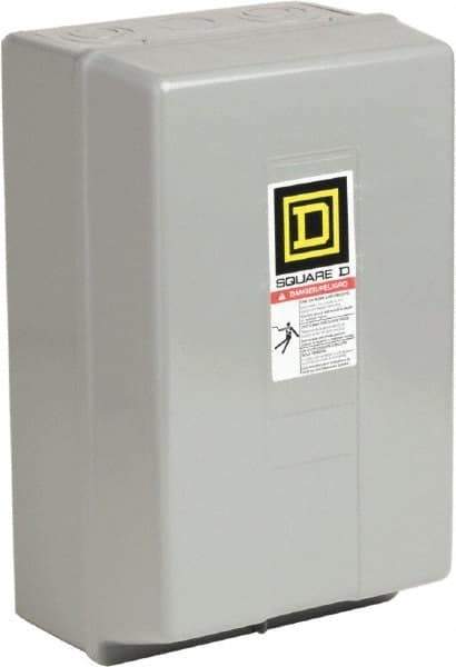 Square D - Contactor Enclosure - For Use with 2-12P Class 8903 LO/LXO Contactor - Exact Industrial Supply
