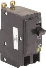 Square D - 50 Amp, 240 VAC, 2 Pole, Bolt On Miniature Circuit Breaker - 8-2 AWG - Exact Industrial Supply