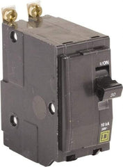 Square D - 30 Amp, 240 VAC, 2 Pole, Bolt On Miniature Circuit Breaker - 14-8 AWG - Exact Industrial Supply