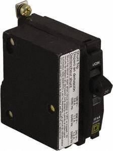 Square D - 30 Amp, 240 VAC, 1 Pole, Bolt On Miniature Circuit Breaker - 14-8 AWG - Exact Industrial Supply