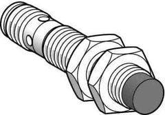 Telemecanique Sensors - NPN, PNP, NO/NC, 4mm Detection, Cylinder, Inductive Proximity Sensor - 4 Wires, IP67, 12 to 24 VDC, M12x1 Thread, 66mm Long - Exact Industrial Supply