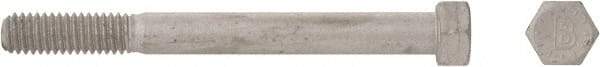 Bowmalloy - 3/8-16, 6-1/2" Long Hex Head Cap Screw - Partially Threaded, Grade 9 Alloy Steel, Bowma-Guard Finish, 9/16" Hex - Exact Industrial Supply