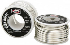 Lincoln Electric - Solder Type: Lead Free Solid Wire Diameter (Inch): 1/8 - Exact Industrial Supply