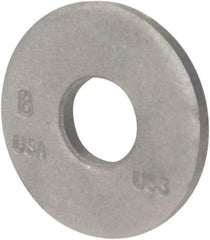 Bowmalloy - 5/16" Screw, Grade 9 Steel SAE Flat Washer - 11/32" ID x 11/16" OD, 5/64" Thick, Bowma-Guard Finish - Exact Industrial Supply