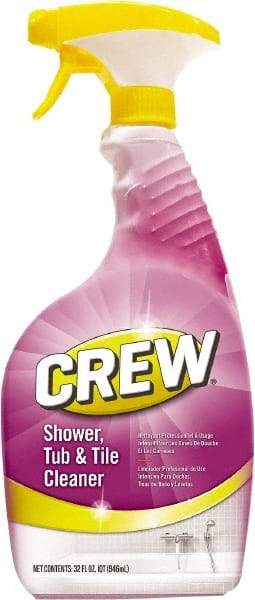 Diversey - 32 oz Bottle Liquid Bathroom Cleaner - Fresh Clean Scent, Nonacidic, Bathroom Surfaces - Exact Industrial Supply