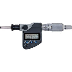 Mitutoyo - Electronic Micrometer Heads Minimum Measurement (Inch): 0 Minimum Measurement (mm): 0.00 - Exact Industrial Supply