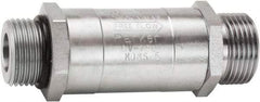 Parker - 13 GPM 9/16-18 Inlet Steel Hydraulic Control Valve - 3,000 psi, 0.81" Wide x 1-3/4" Long - Exact Industrial Supply