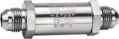 Parker - 50 GPM 3/4-16 Inlet Steel Hydraulic Control Valve - 3,000 psi, 1" Wide x 2.22" Long - Exact Industrial Supply