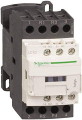 Schneider Electric - 4 Pole, 240 Coil VAC at 50/60 Hz, 20 Amp at 440 VAC, Nonreversible IEC Contactor - Bureau Veritas, CCC, CSA, CSA C22.2 No. 14, DNV, EN/IEC 60947-4-1, EN/IEC 60947-5-1, GL, GOST, LROS, RINA, RoHS Compliant, UL 508, UL Listed - Exact Industrial Supply