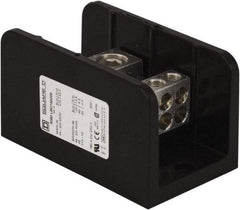 Square D - 1 Pole, 760 (Copper) Amp, Phenolic Power Distribution Block - 600 VAC, 2 Primary Connection - Exact Industrial Supply